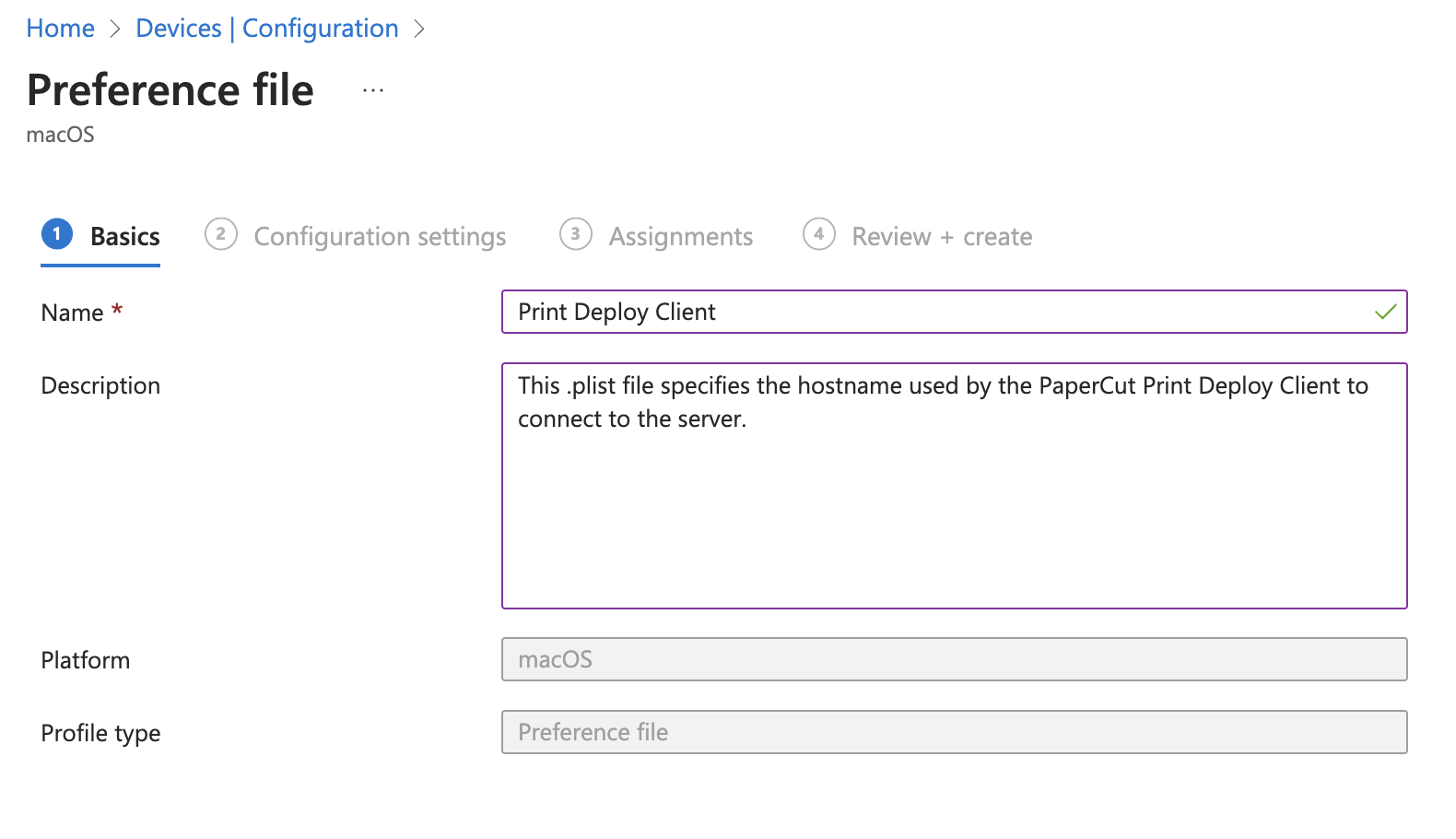 MacOS Intune Preference File basics